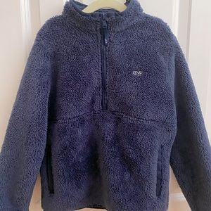 WORN ONCE ✨Kids Vineyard Vines Fleece Quarter Zip✨
